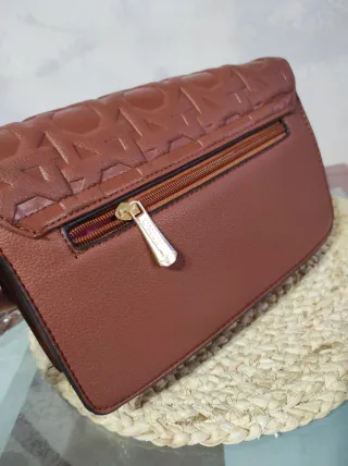 Borsa Charro donna marrone e oro