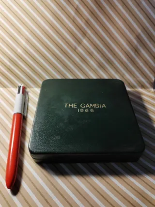 Estuche 6 Monedas The Gambia 1966