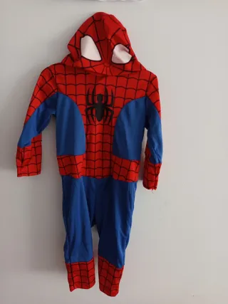 Disfraz Spiderman para bebé talla 9 a 12
