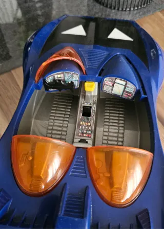 Batmovil Kenner Super Powers Azul 1984