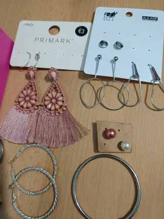 Lote Bisutería Pendientes