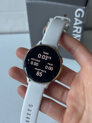 Orologio Garmin Venu 3s Music Oro Bianco
