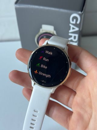 Orologio Garmin Venu 3s Music Oro Bianco