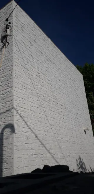 Pavimento impreso imitación piedra