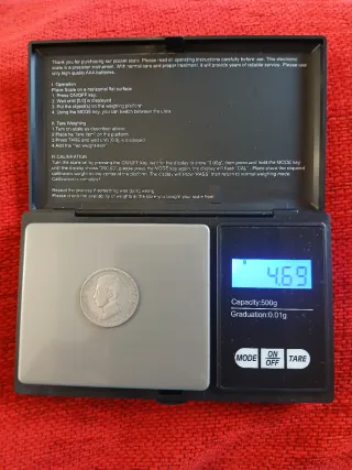 1 Peseta Plata 1904 Alfonso XIII