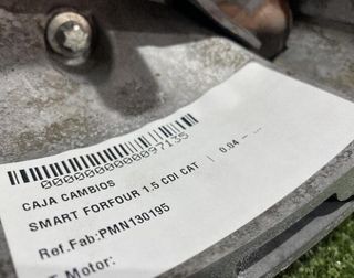 Caja cambios smart pmn130195 forfour 1.5 cdi 97135