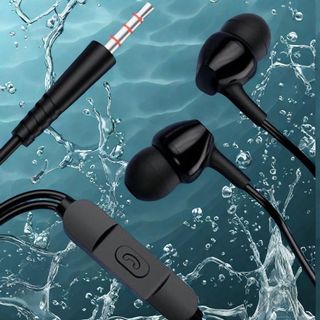 ENGOJHTQ Auriculares con Cable y Micrófono, In-Ear