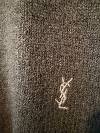 Jersey Yves Saint Laurent Caqui Logo Bordado Talla