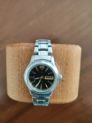 Orologio Orient automatico donna nero oro