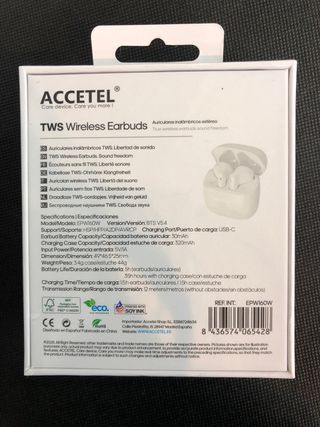 Auriculares Inalámbricos ACCETEL EPW160W