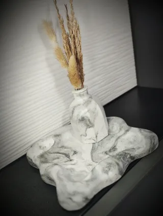 Set Design Vassoio + Vaso Decor