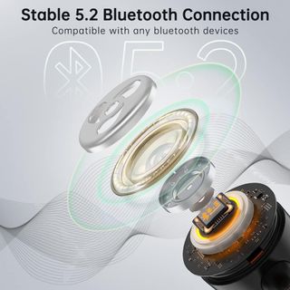 Auriculares Bluetooth, auriculares Bluetooth con d