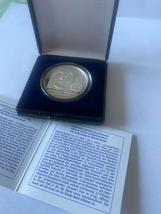 Moneda 10€ Plata Eslovaquia 2019 Michal Bosak
