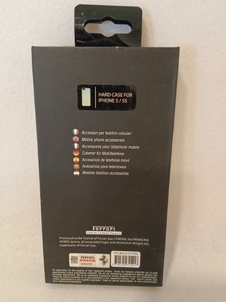 CARCASA FERRARI IPHONE 5/5S · ORIGINAL LICENCIA