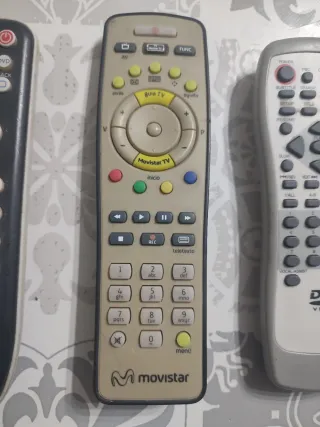 Mando televisión antigua