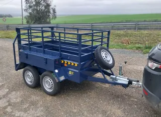 Remolque 210x130 Doble Eje con Freno