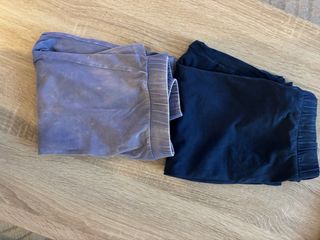 Pack 2 Leggings ASOS Azul y Morado