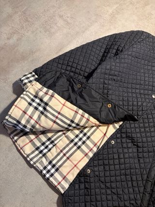 Chaqueta Burberry Azul Marino Novacheck Interior