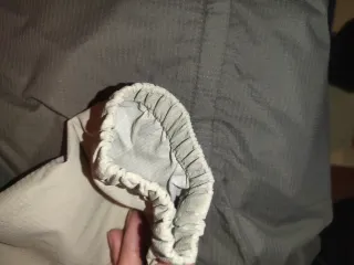 Chaqueta Columbia beige y gris