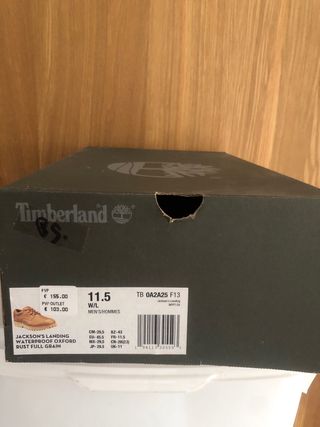 Zapatos Timberland Hombre Marrón Talla 45.5