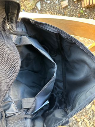 Mochila The North Face Azul y Amarilla