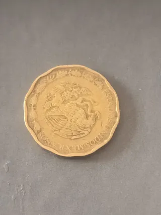 Moneda 50 Centavos México 1999