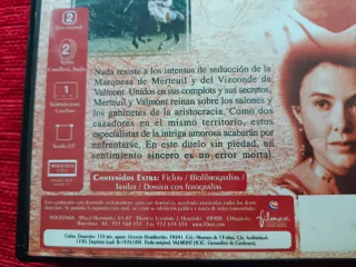 2 Películas DVD: Valmont y Muriel's Wedding