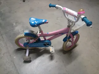 Bicicleta niña 14 pulgadas rosa