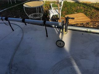 Enrollador Cubre Piscina Loma de 2 a 4,5m. Alumnio