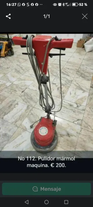 Pulidora de mármol Globaltek