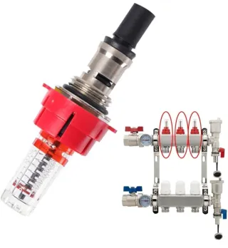 Regulador caudalímetro múltiple