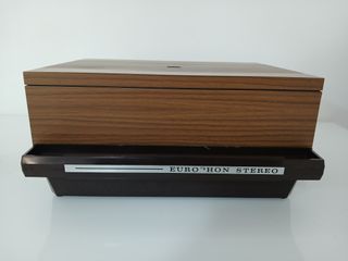 Giradischi Vintage Stereo Europhon Portatile