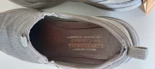 Skechers Relaxed Fit Mocasines Beige/Cinza