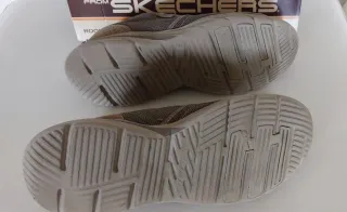 Skechers Relaxed Fit Mocasines Beige/Cinza