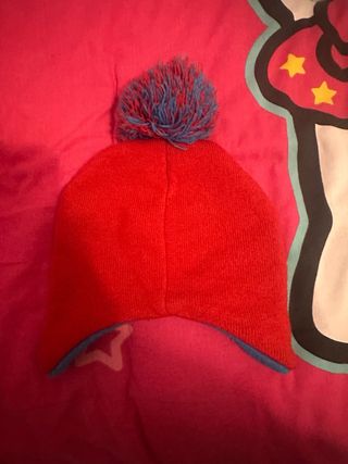 Gorro Spiderman con pompón