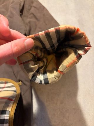 Chaqueta Burberry Vintage Novacheck Interior