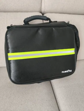 PAWBOSE Caja Fuerte Ignífuga Negra