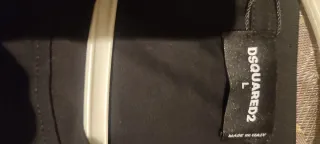 Camiseta DSQUARED2 Negra Talla L. Talla pequeño, M