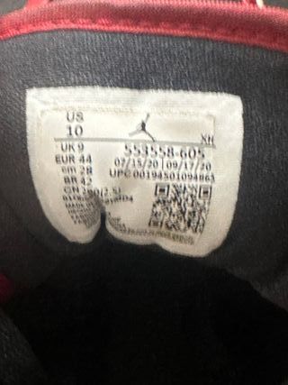 Nike Jordan 1 Low Reverse Bred 44