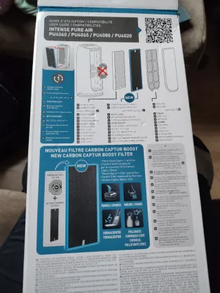 Filtro Carbón Activo Rowenta XD6060/XD6065