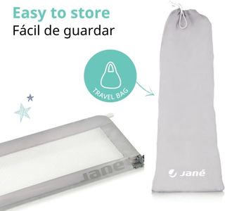 Jané Barrera de Cama Abatible, Largo 90 cm, Bolsa
