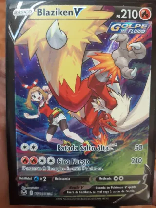 Carta Pokémon Blaziken V
