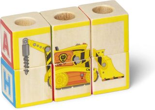 Melissa & Doug Paw Patrol Camión de Bloques ABC de