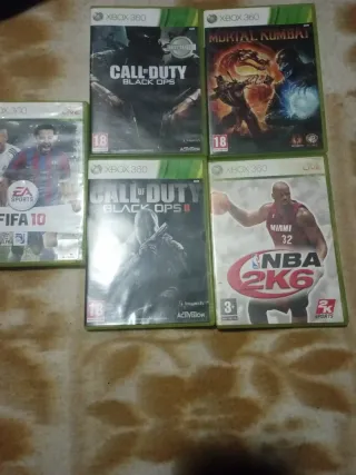 Xbox 360 Negro + 3 Mandos+juegos