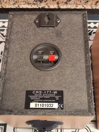 Conjunto Altavoces Kenwood CRS-177-W