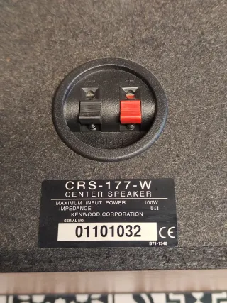 Conjunto Altavoces Kenwood CRS-177-W