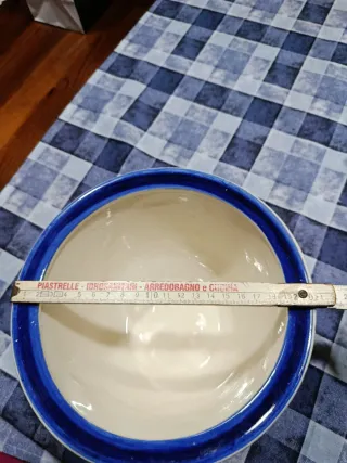 Partavaso ceramica decorata a mano italian design