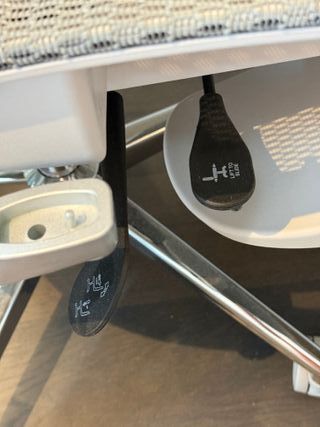 Silla de oficina HBADA E3 Pro, con reposapiés