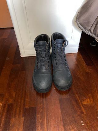 Stivali invernali Lumberjack neri/blu marino