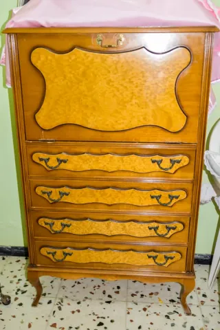 2 Sillones Estilo Clásico Tapizado Floral